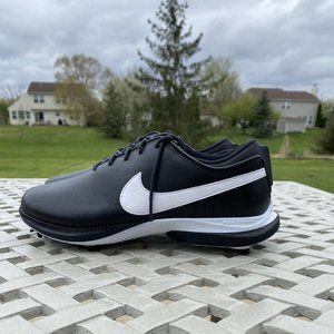 Nike Air Zoom Victory Tour 2 Golf Shoes Black White Mens Sz 9 (DJ6569-001)
